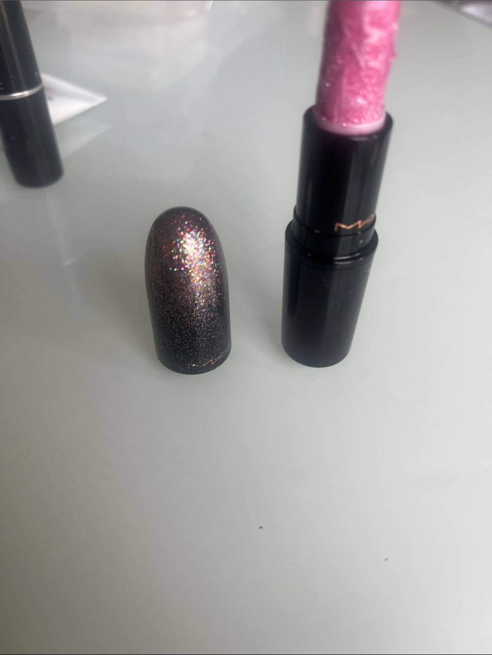 MAC Cosmetics Iridescent Pink Shimmer Lipstick